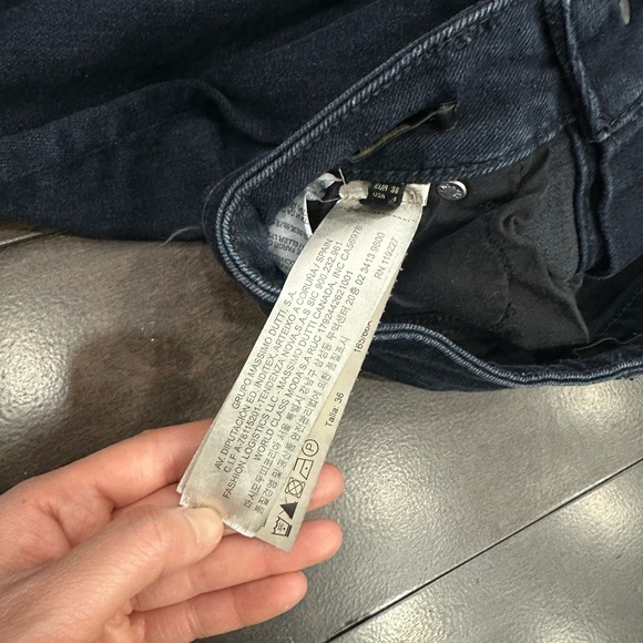 Massimo Dutti Dark Blue Indigo Skinny Jeans - Size 26 - Picture 5 of 14